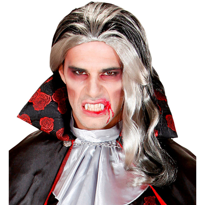 Vampir Make-Up Set mit Eckzähnen und Kunstblut | Vampirblut