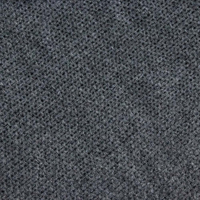 XL Strick Dreieckstuch - Schal  200 x 80 cm | Dunkelgrau