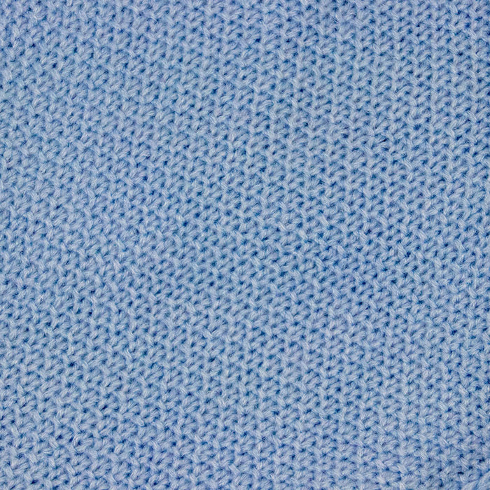 XL Strick Dreieckstuch - Schal  200 x 80 cm | Hellblau