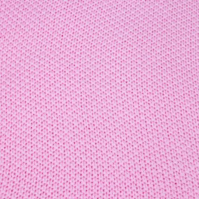XL Strick Dreieckstuch - Schal  200 x 80 cm | Rosa