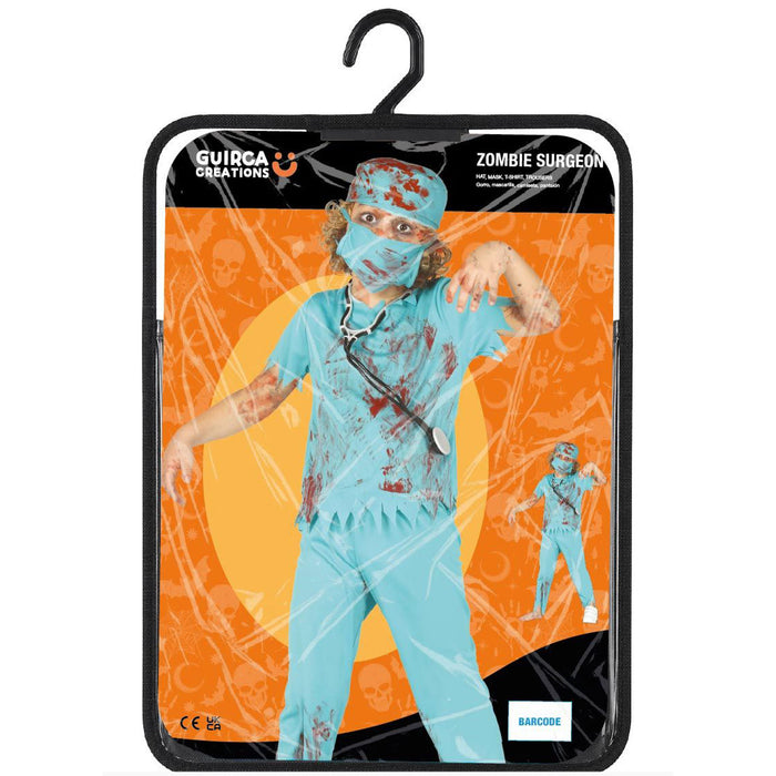"Zombie Chirurg" Kostüm für Kinder | 5-tlg.