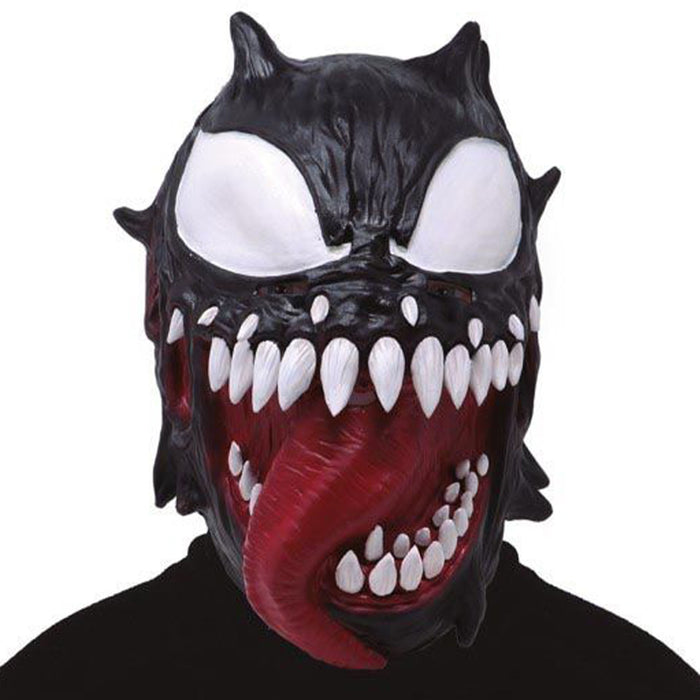 Halloween Maske „Alien Antiheld“ | Schwarz