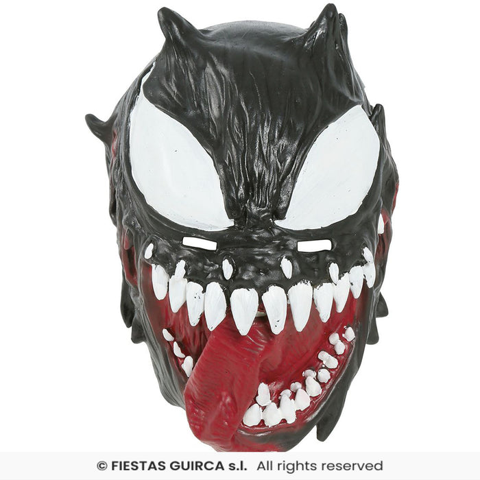 Halloween Maske „Alien Antiheld“ | Schwarz