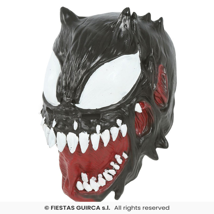 Halloween Maske „Alien Antiheld“ | Schwarz