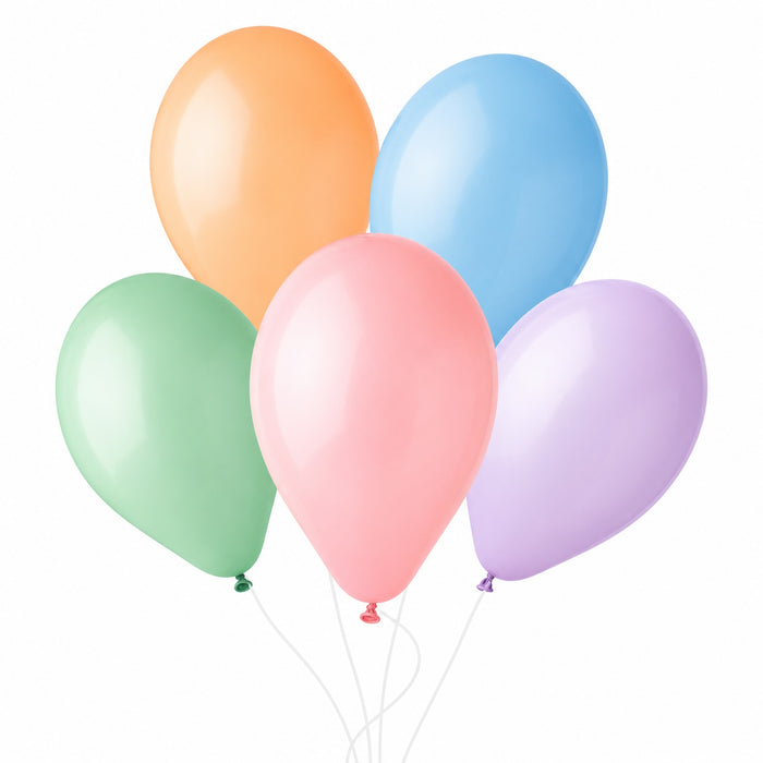 Latexballon 33 cm Macaron sortiert #111 | 10 Stück