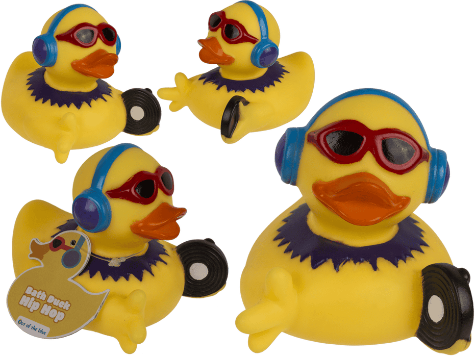 Quietsche-Ente "Hip-Hop" | 9 cm