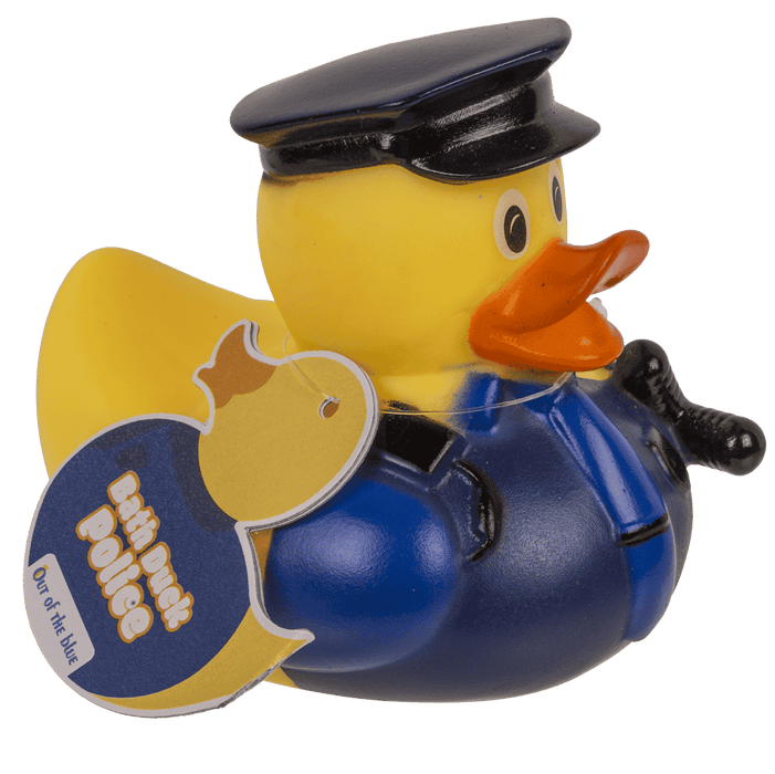 Quietsche-Ente "Polizei" | 9 cm