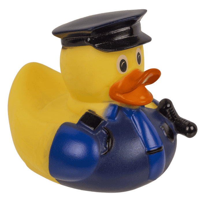 Quietsche-Ente "Polizei" | 9 cm