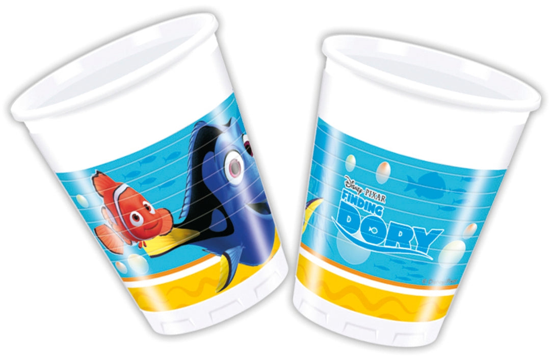 Plastikbecher Finding Dory 8Stk./200ml