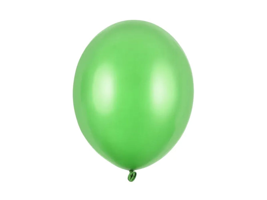 50 Stk. Luftballon Ø30cm "Uni Metallic" | Bright Green
