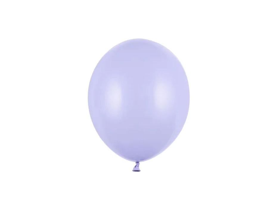 100 Stk. Luftballon Ø12cm "Uni Pastell" | Light Lilac