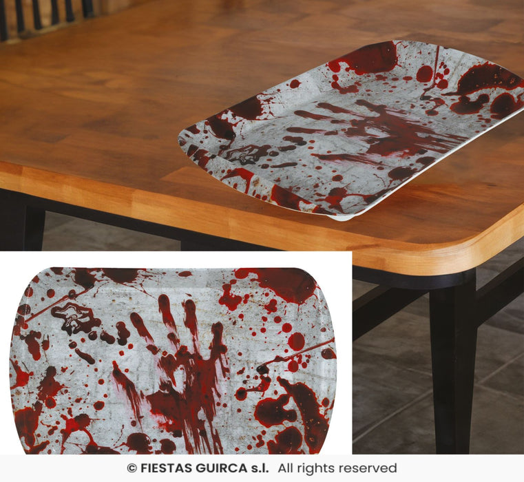Halloween "Blut" | Tablett 39x2 cm