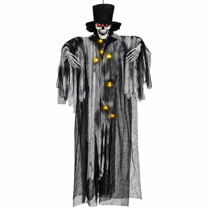 Halloween Figur "Skelett Bräutigam" Animiert | 180 cm - Licht