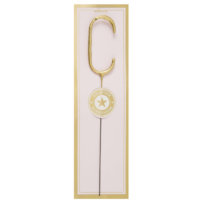 Wunderk. Buchstabe Classic  C  6,5cm 35s | Gold