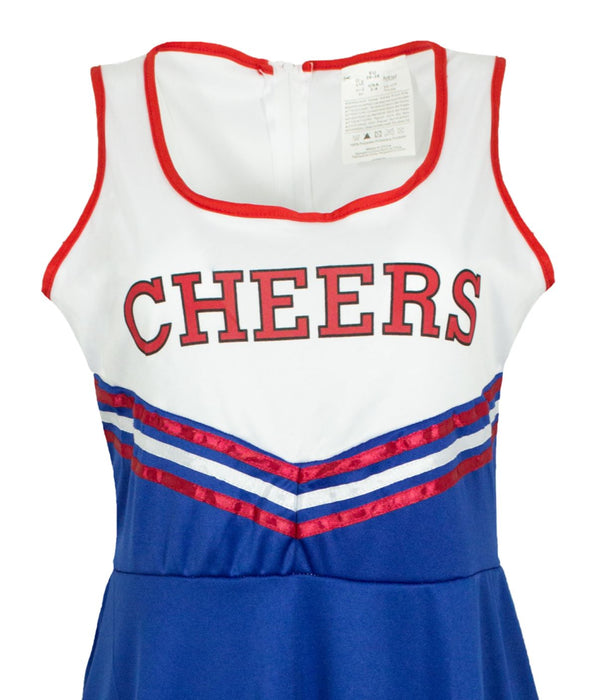 USA Cheerleader Kostüm für Damen | Kleid