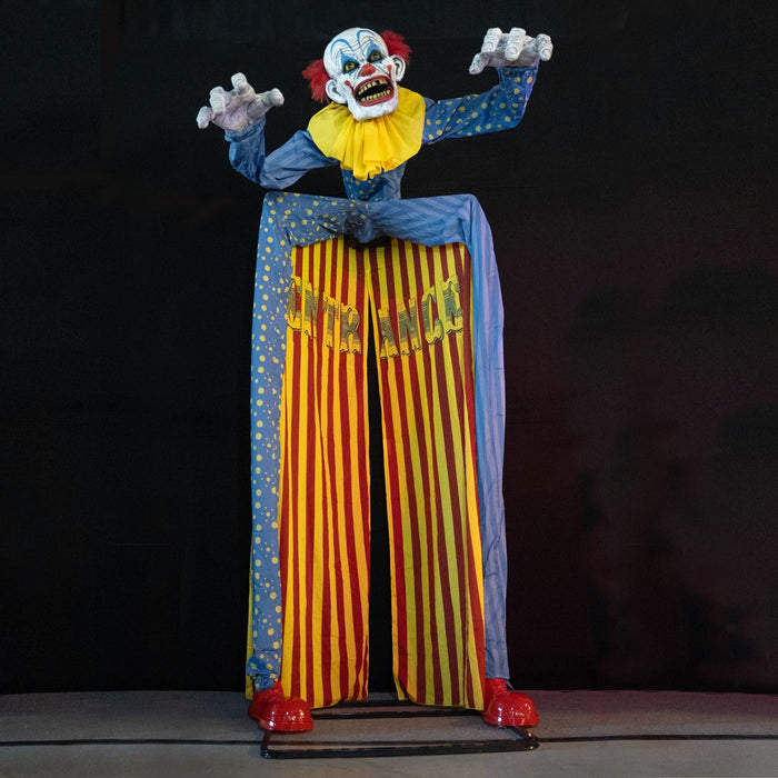 Halloween Figur "Zirkus Eingang mit Clown" - Animatronic | 290 cm