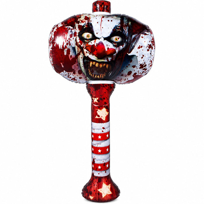 "Horror Clown" Aufblasbarer Hammer | 90 cm