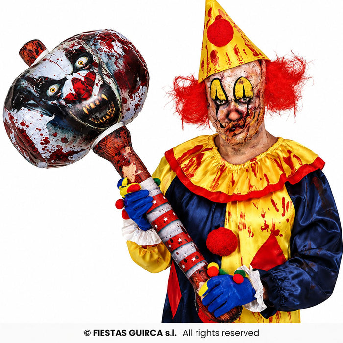"Horror Clown" Aufblasbarer Hammer | 90 cm