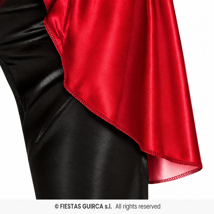 Horror Clownin "Black Red" Kostüm für Damen | 3-tlg.