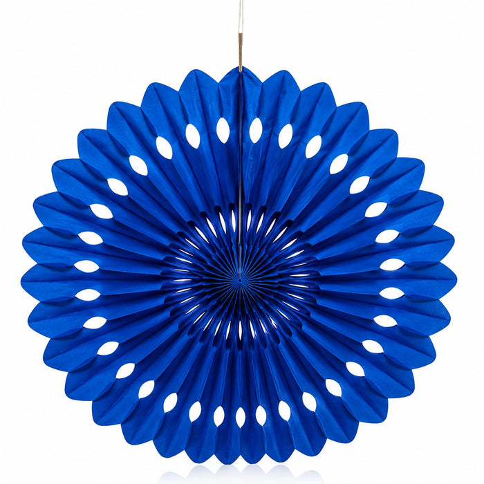 Dekofächer Uni 40cm/1 Stück | Royalblau