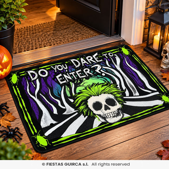 Halloween "Dare to enter" | Fußmatte 60x40 cm