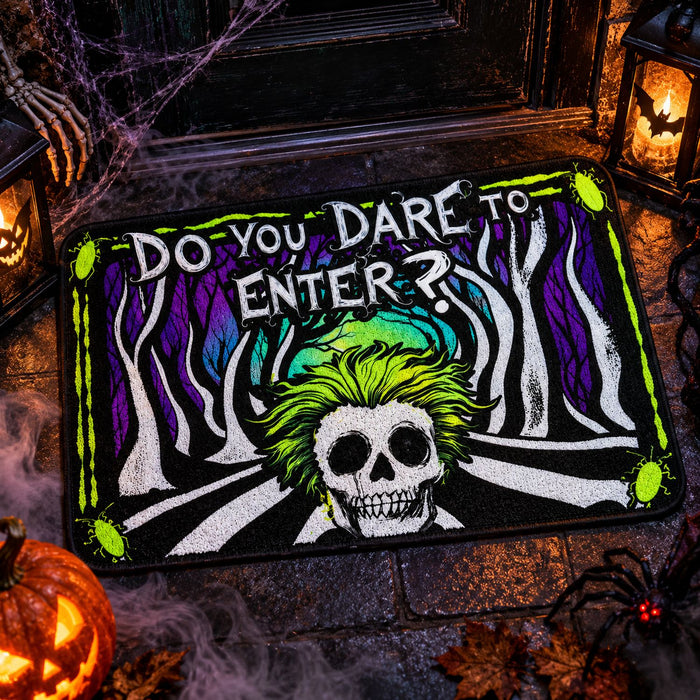Halloween "Dare to enter" | Fußmatte 60x40 cm