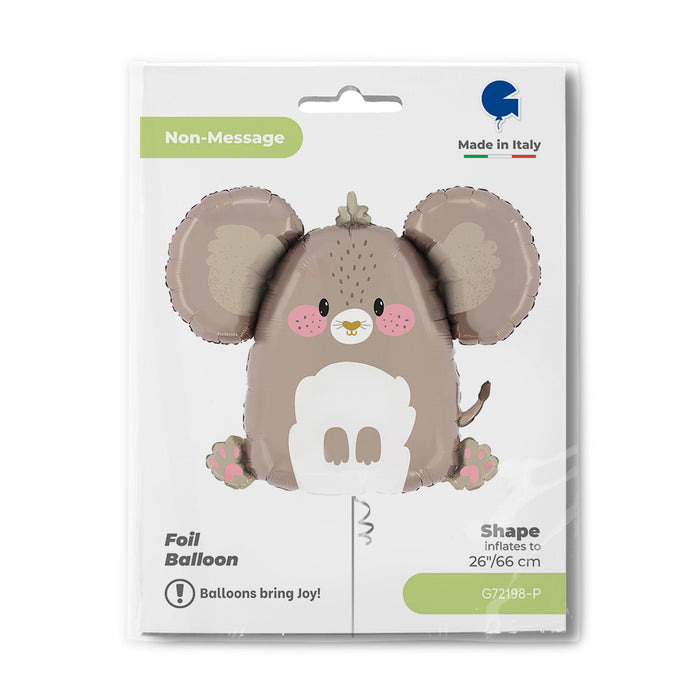 Shape Folienballon Kleine Maus