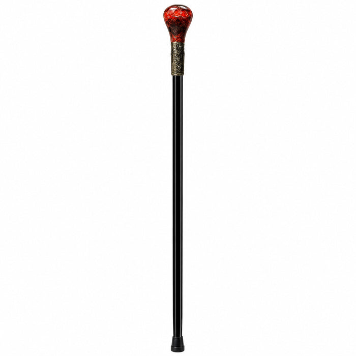 Gehstock aus Metall | "Rubin" - 93 cm