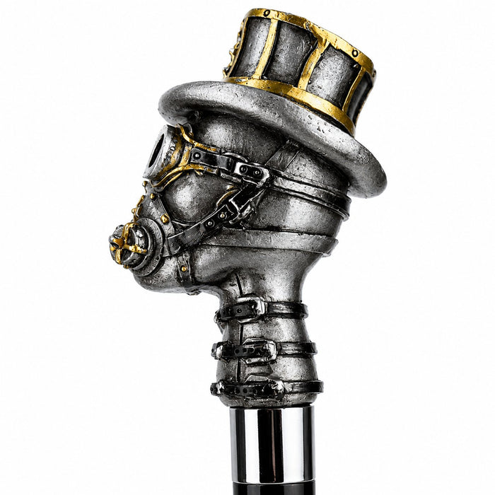 Gehstock aus Metall | Steampunk - 90 cm