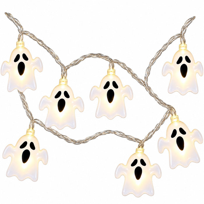 "Gespenster" Lichterkette 120 cm | Halloween Dekoration