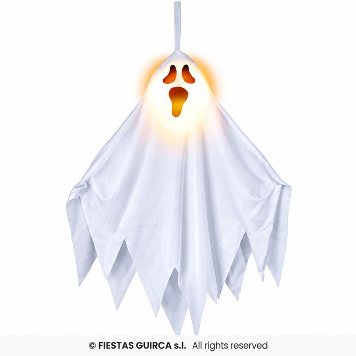 Halloween Figur "Gespenst mit Licht" | 45 cm