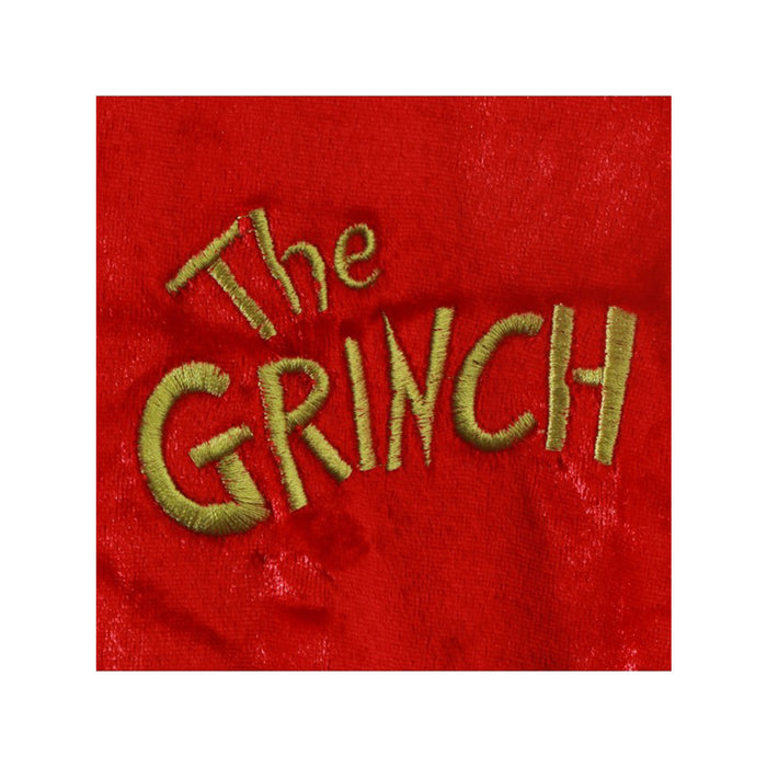 "The Grinch" Kostüm für Herren 5-tlg. | Rot Grün