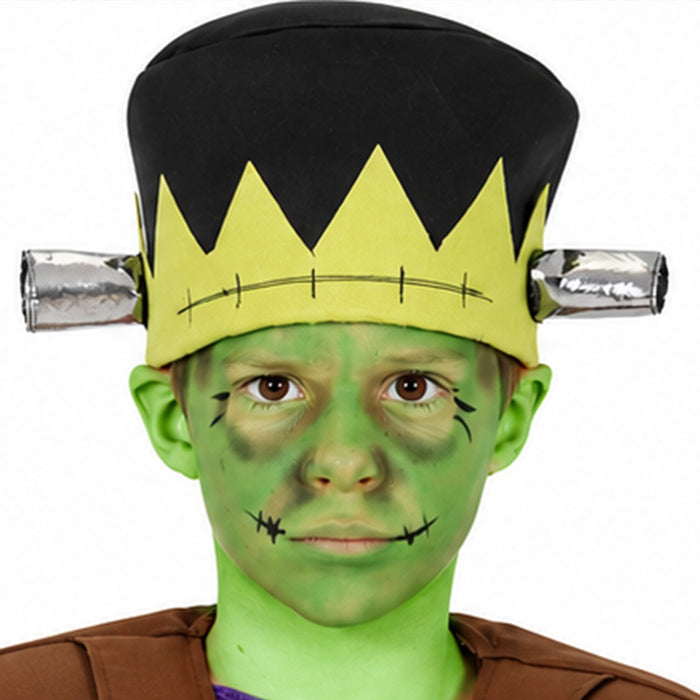 Grünes Monster "Frank" Kostüm für Kinder | 3-tlg.