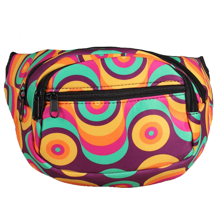 Bauchtasche 70er Jahre "Circels" | Orange