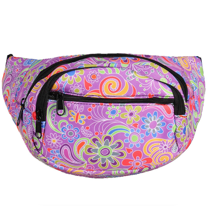 Bauchtasche 70er Jahre "Groovy" | Lila