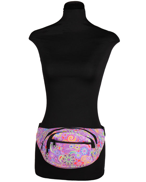 Bauchtasche 70er Jahre "Groovy" | Lila