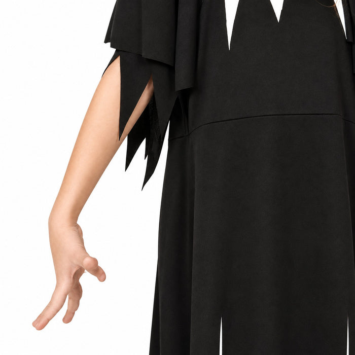 Horror Nonne Kostüm für Mädchen | Kleid und Haube