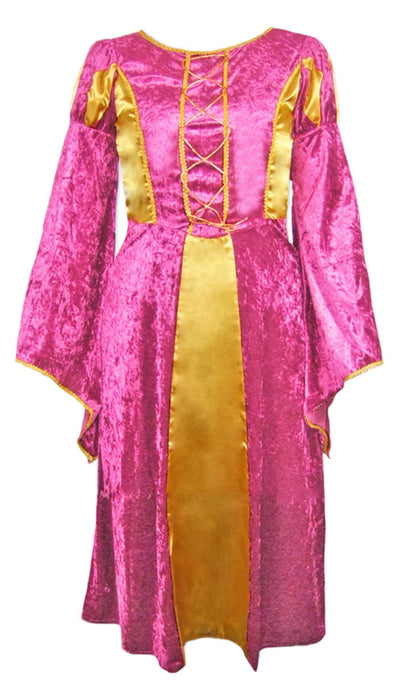 Burgfräulein Prinzessin Helena für Mädchen - Pink Gold