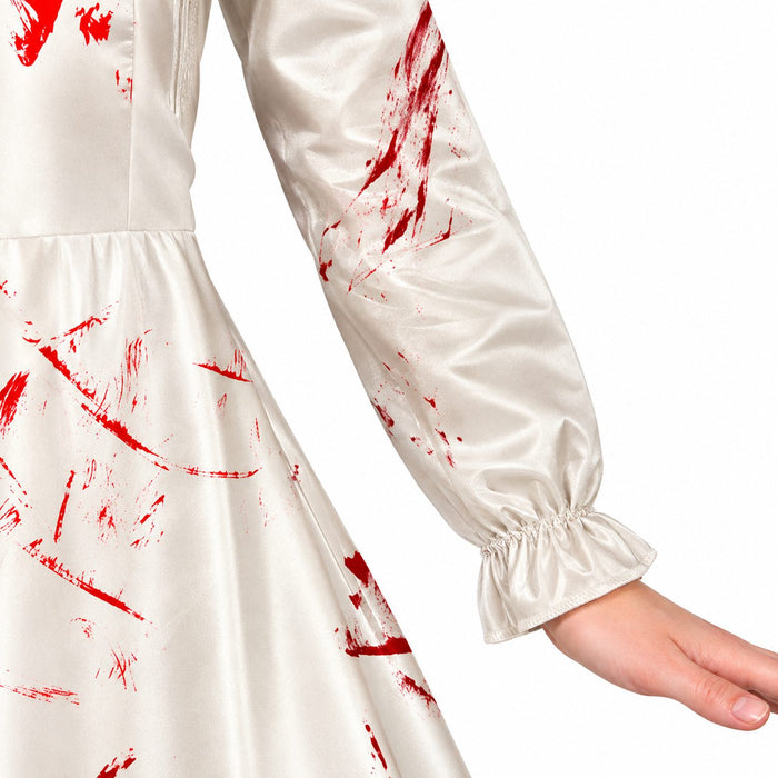 Terror Clownin "Harlekin" Kostüm für Mädchen | Kleid
