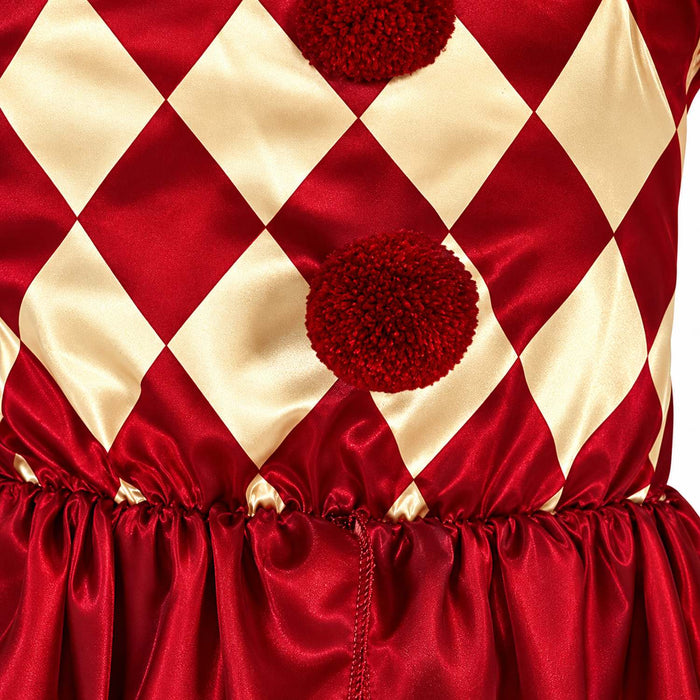 Horror Clown "Black Red" Kostüm für Kinder | 3-tlg.