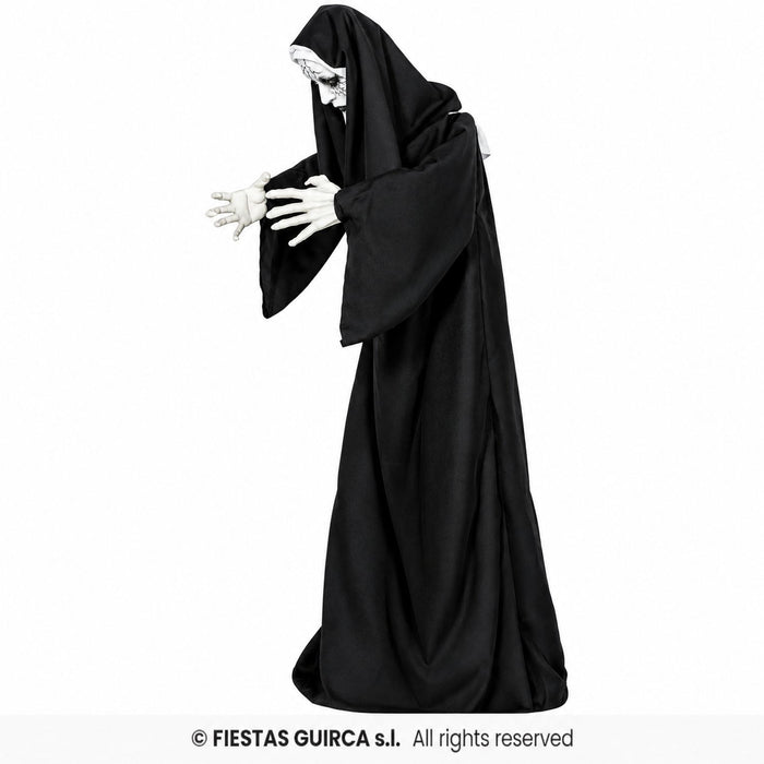 Halloween Figur "Horror Nonne" Animiert | 150 cm - Bewegung, Sound & Licht