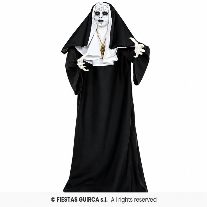 Halloween Figur "Horror Nonne" Animiert | 150 cm - Bewegung, Sound & Licht