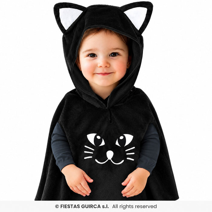 Babykostüm "Süße Katze" für Kinder | Schwarz