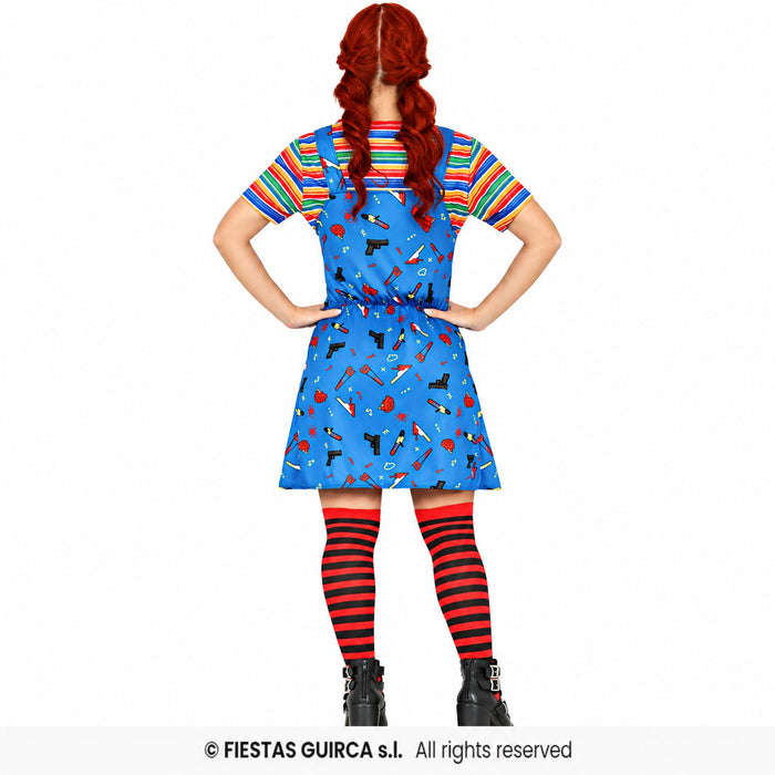 "Killer Puppe" Kostüm für Damen | Kleid und Shirt
