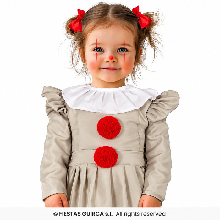 Babykostüm "Kleiner verrückter Clown" für Kinder | 2-tlg.