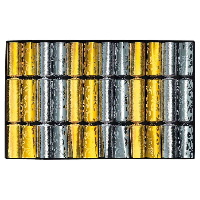 Knallbonbon Gold & Silber 18cm/12.St.