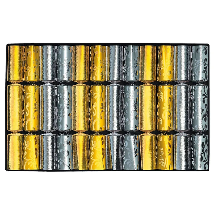 Knallbonbon Gold & Silber 18cm/12.St.