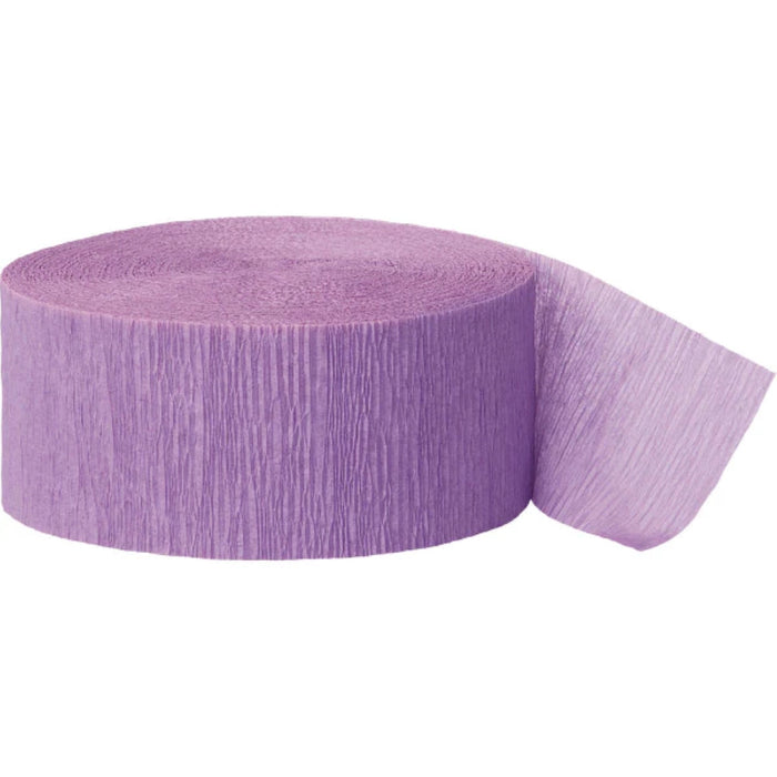 Kreppband Uni 25m Lavendel