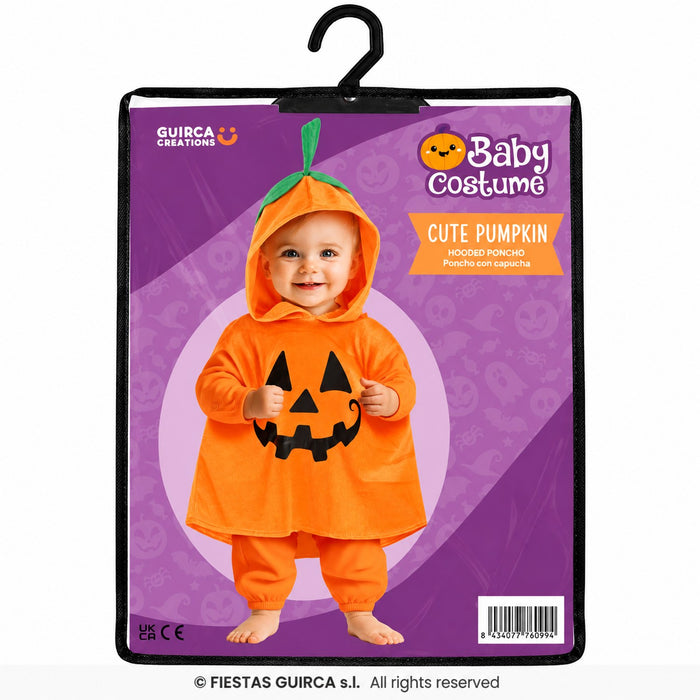 Babykostüm "Süßer Kürbis" für Kinder | Orange