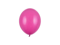 100 Stk. Luftballon Ø12cm "Uni Pastell" | Hot Pink